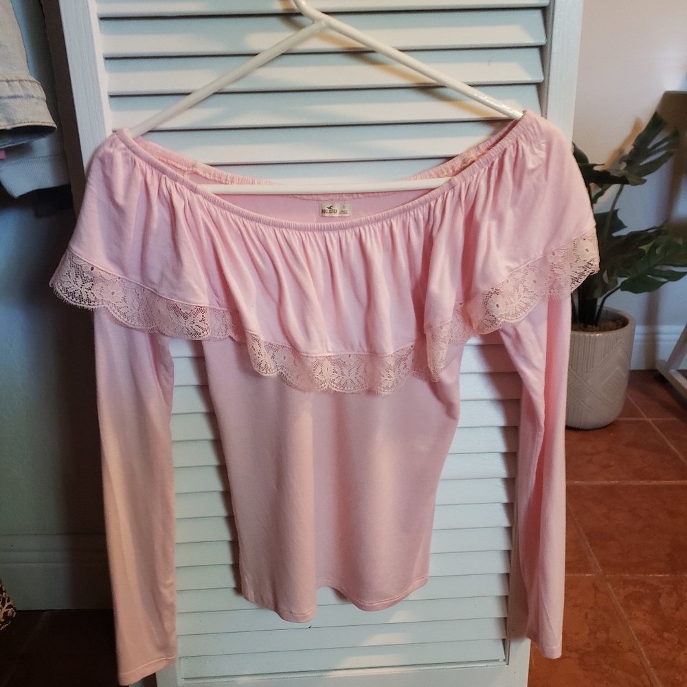 Cute off the shoulder shirt